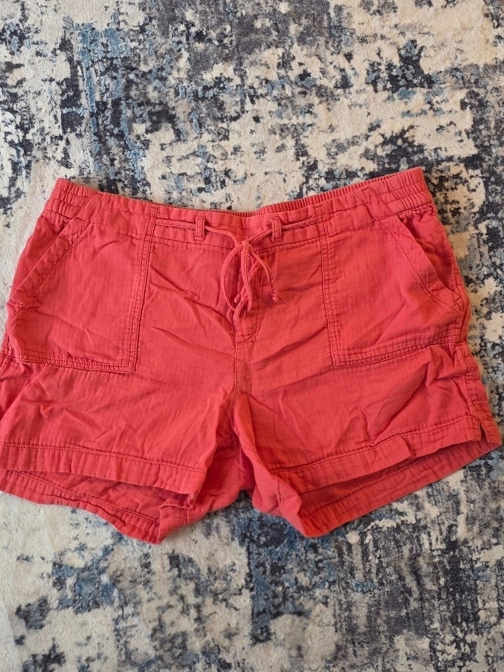 💥💥5 For $25💥💥 Old Navy Coral Drawstring Cargo Shorts